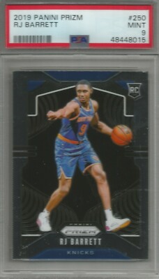 RJ Barrett 19/20 Panini Prizm Rookie PSA 9 Mint | eBay