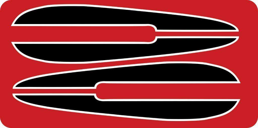 1972 FX FXE MATT BLACK Tank decal with WHITE trim 72 71 FL FLH for