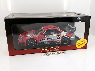 AUTOart 1:18 XANAVI Nissan Skyline Nismo GT-R R34 JGTC GT500 2002