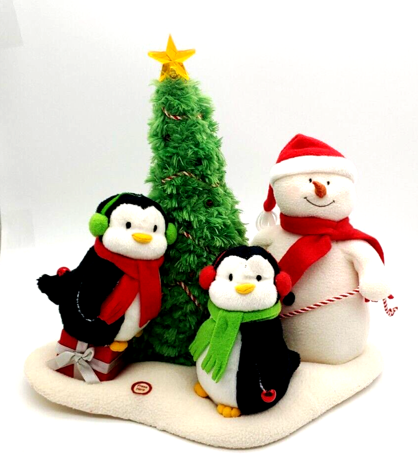 Hallmark Jingle Pals Rockin Around The Christmas Tree Snowman