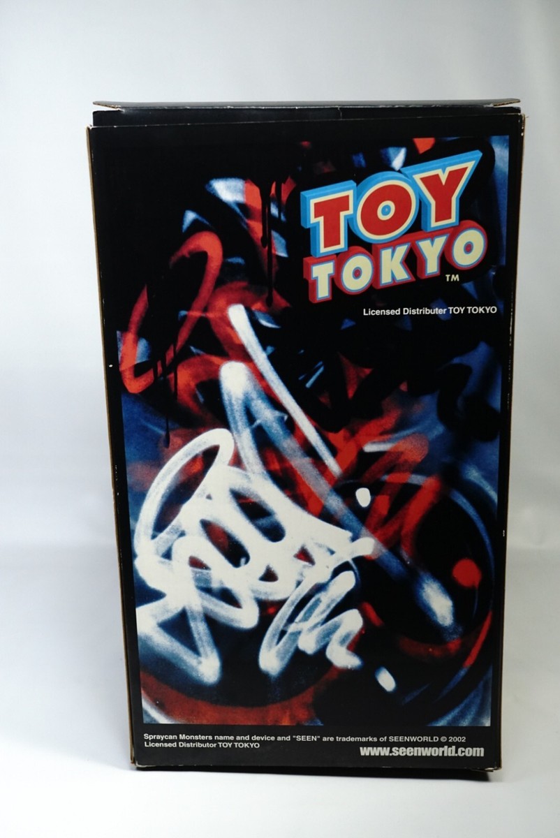 GRAFFITI SPRAYCAN MONSTER *Signed* SEEN SEENWORLD TOY TOKYO
