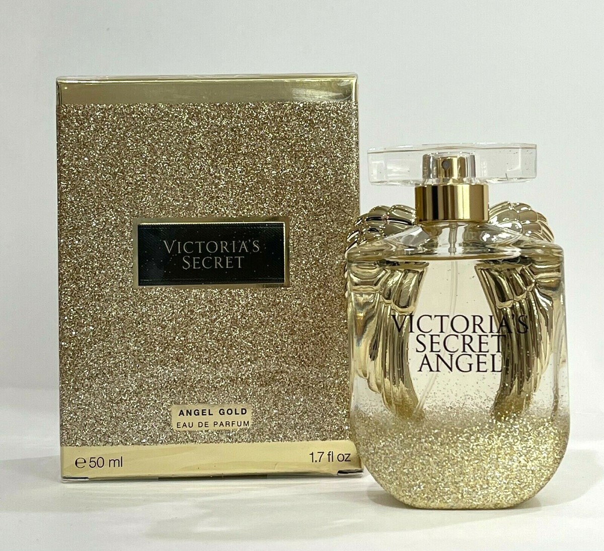 Victoria's Secret Angel Gold Eau De Parfum 1.7 oz / 50 ml New
