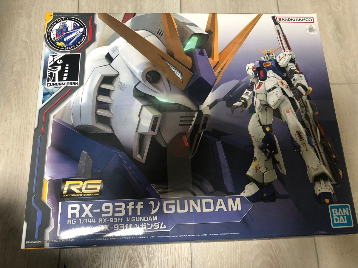 Premium Bandai RG 1/144 RX-93ff V Nu Gundam Fukuoka Gundam Base