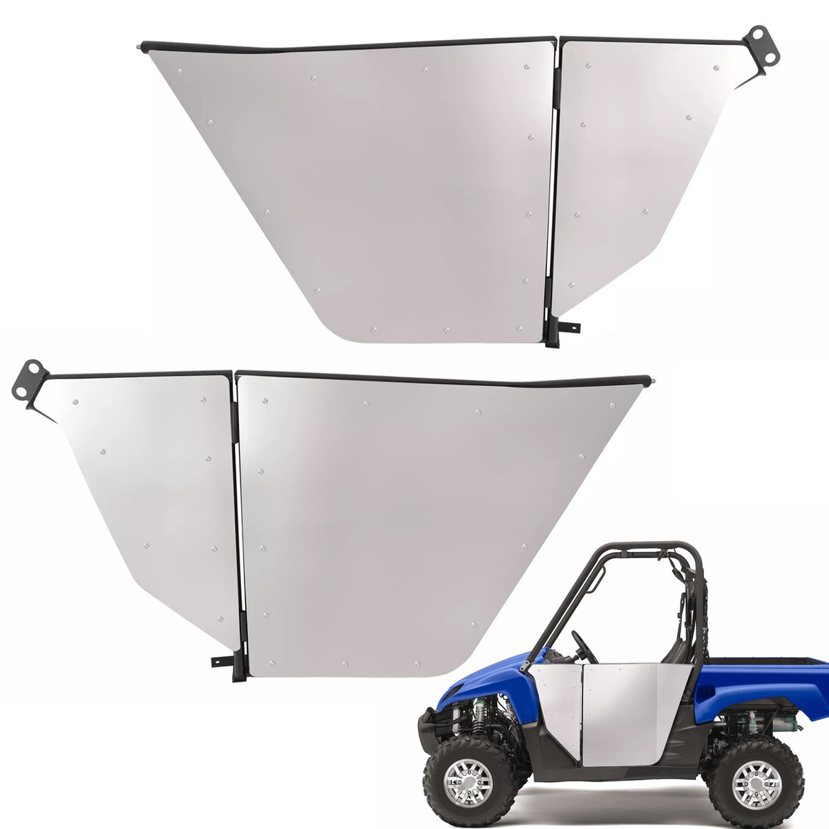 2008-2013 Kawasaki Teryx 750 Aluminium+Steel Silvery Full Door For