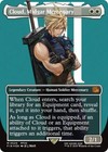 Cloud, Midgar Mercenary (Borderless) (Surge Foil) Final Fantasy
