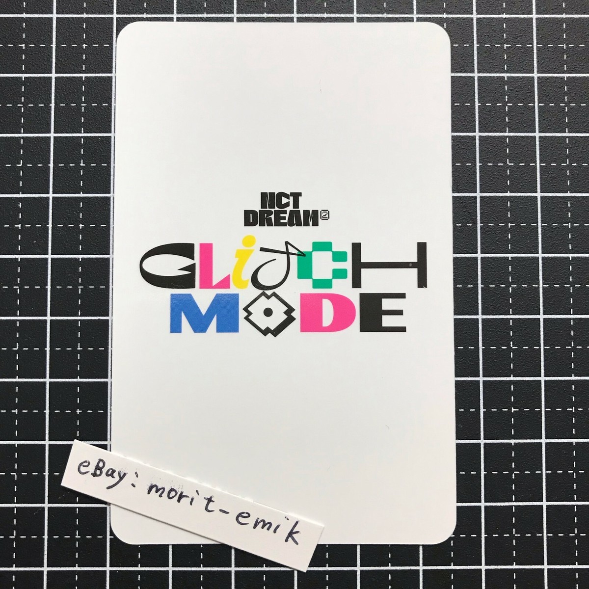 HAECHAN NCT DREAM Glitch Mode SM global Shop US SGS official photo