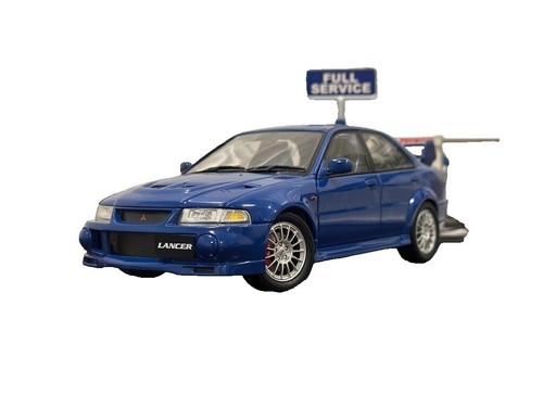 SUPER RARE* Autoart 1/18 Mitsubishi Lancer EVO VI EVO 6 Blue JDM