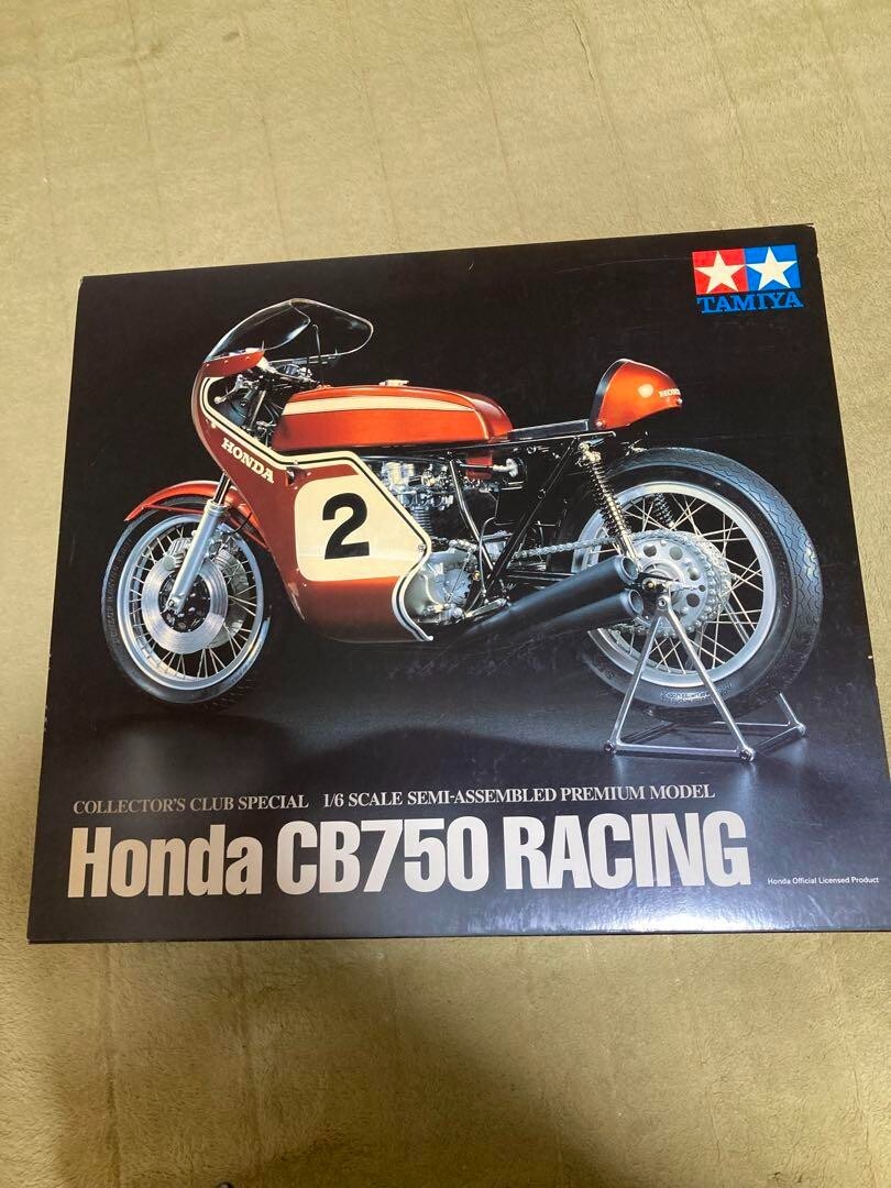 Tamiya 1/6 Collectors Club Special No10 Honda CB750 Racing semi