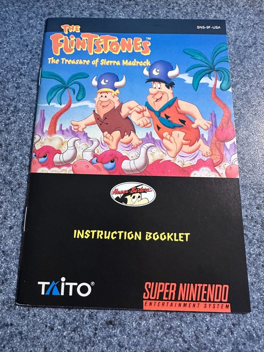 The Flintstones: Treasure of the Sierra Madrock (Super Nintendo
