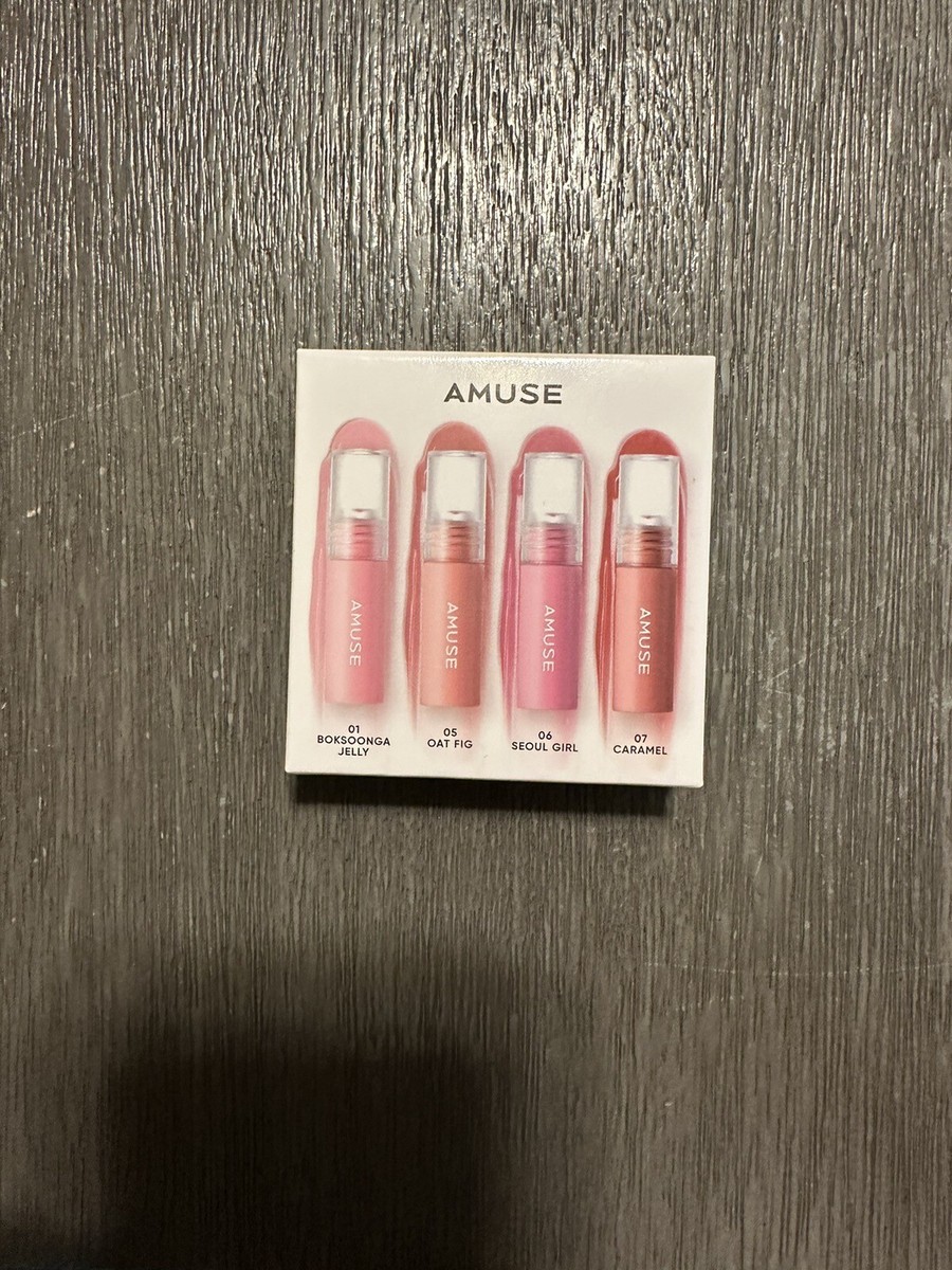 AMUSE] MINI Jel-Fit Tint Set 1.3g X 4 Pcs / Korean Cosmetics | eBay