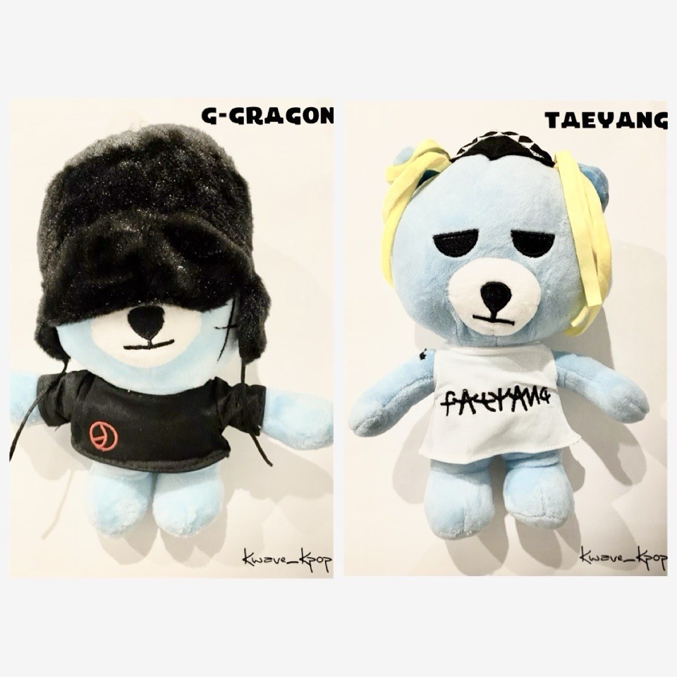 In Stock! BIGBANG Unofficial Krunk Bear Doll [SELECT : G-Dragon