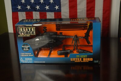 Elite Force 1:18 US Army MH-6 LITTLE BIRD Night Stalkers