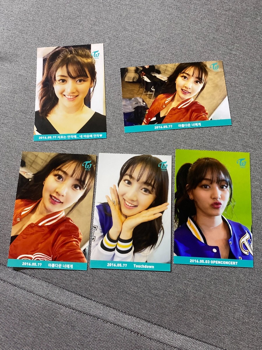 TWICE PAGE TWO JIHYO cheer up broadcast BROADCASTING photo rare | eBay