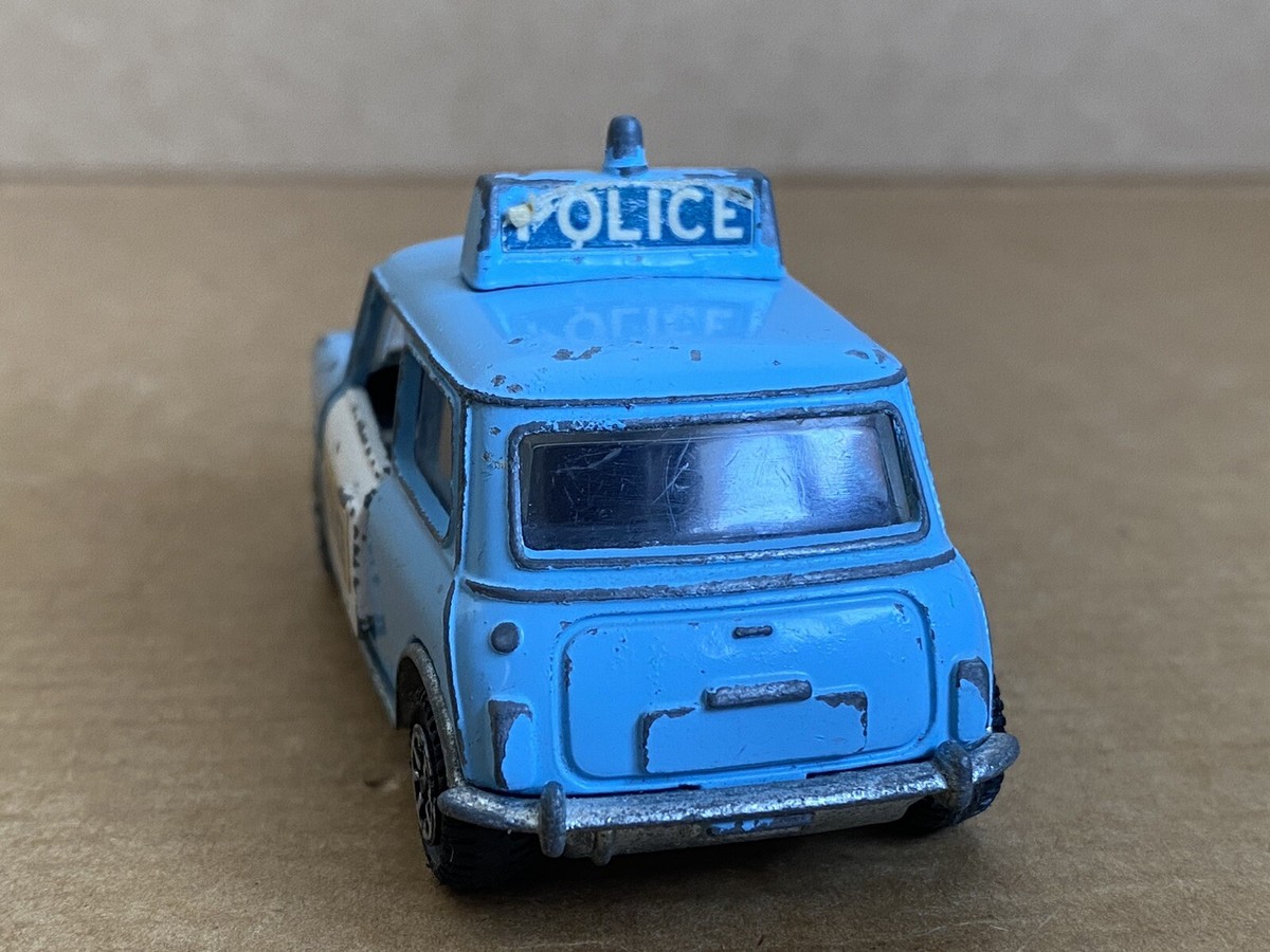 Dinky Toys Austin Mini Clubman Police Car, No 255, Die Cast