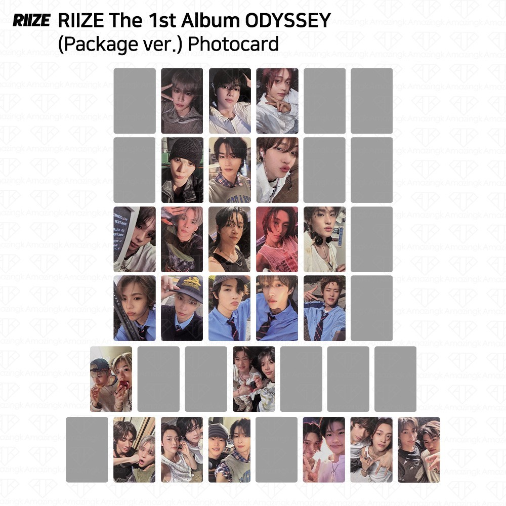 RIIZE The 1st Album ODYSSEY Package ver. Official Photocard WONBIN
