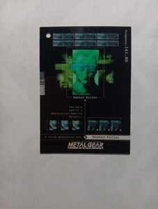Metal Gear Solid Trading Cards | eBay UK