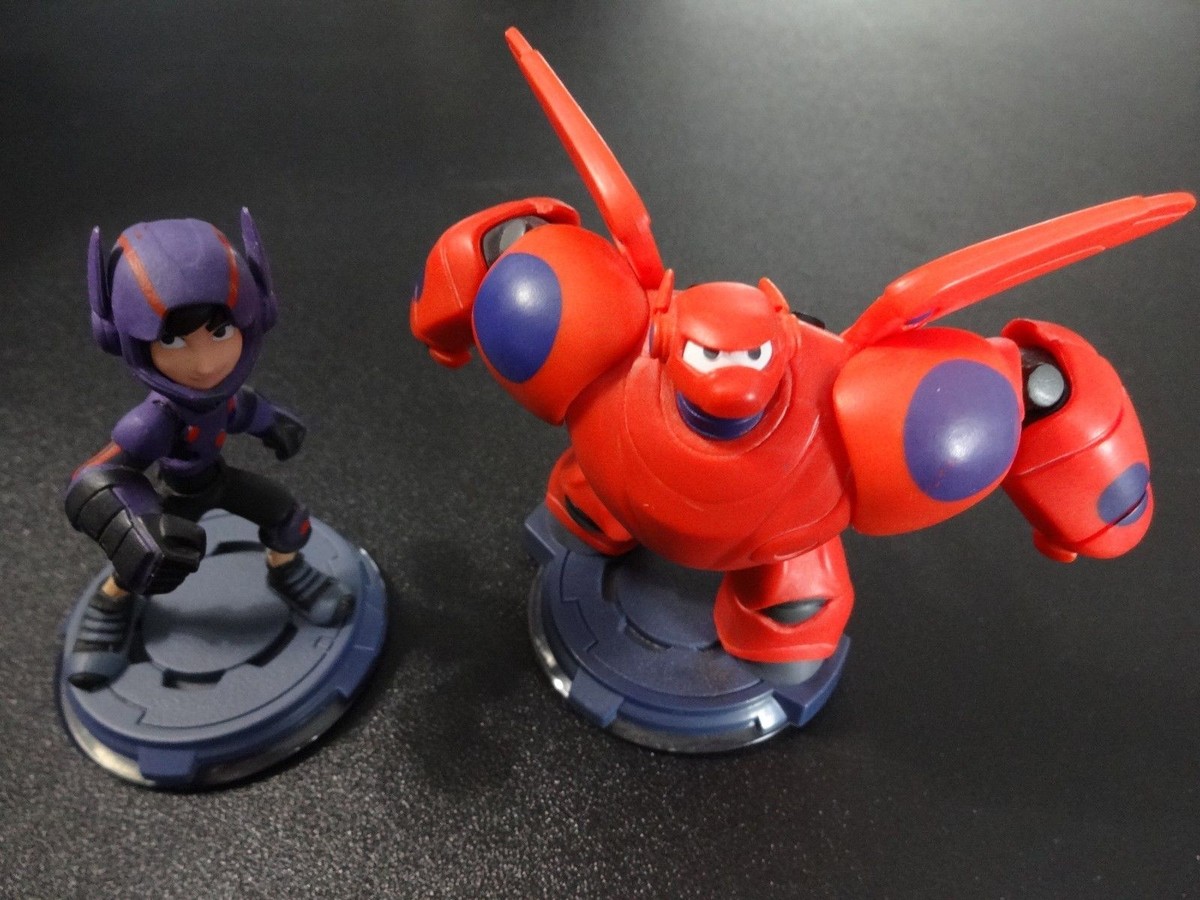 Disney Infinity 2.0 BAYMAX & HIRO Big Hero 6 Figures Wii U Xbox