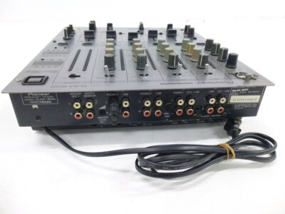 Pioneer DJM-600 DJ Professional Mixer Silver Auto BPM Counter