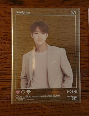 HOSHI 'Ode to You' JAPAN Tour Limited Official Photocard SEVENTEEN