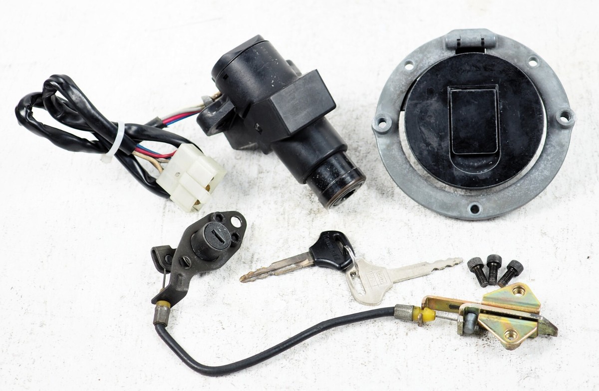 00-01 Kawasaki Ninja ZX12R ZX1200 Ignition Switch Gas Tank Cap