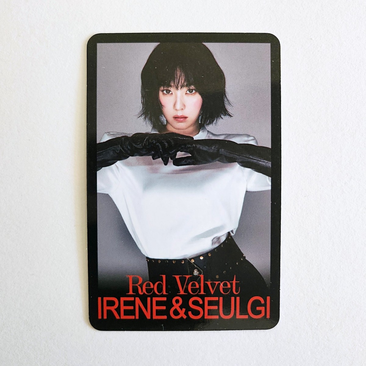 Red Velvet IRENE & SEULGI 2nd Mini Album Tilt Trading Card