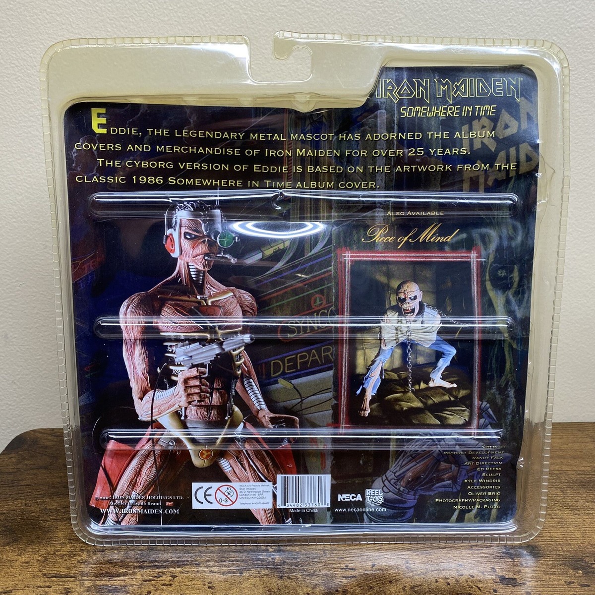 RARE* Neca Iron Maiden Somewhere in Time Series 1 - Action Figure