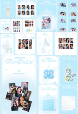 Hearts2Hearts H2H x The Chase MD SM SHOP STORE photocard set strap