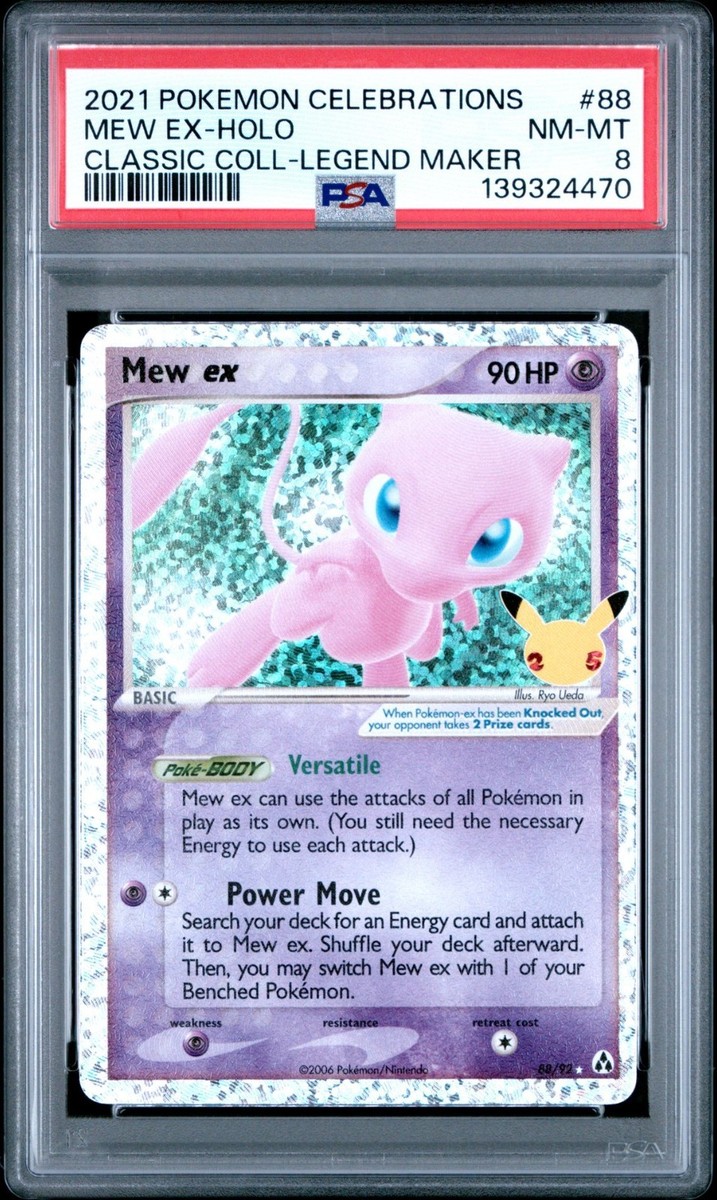 Mew ex 88/92 Celebrations: Classic Collection Holo for sale online