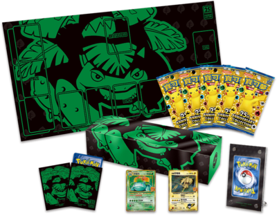 Brand New Pokemon Card Game 25th Anniversary Collection Venusaur