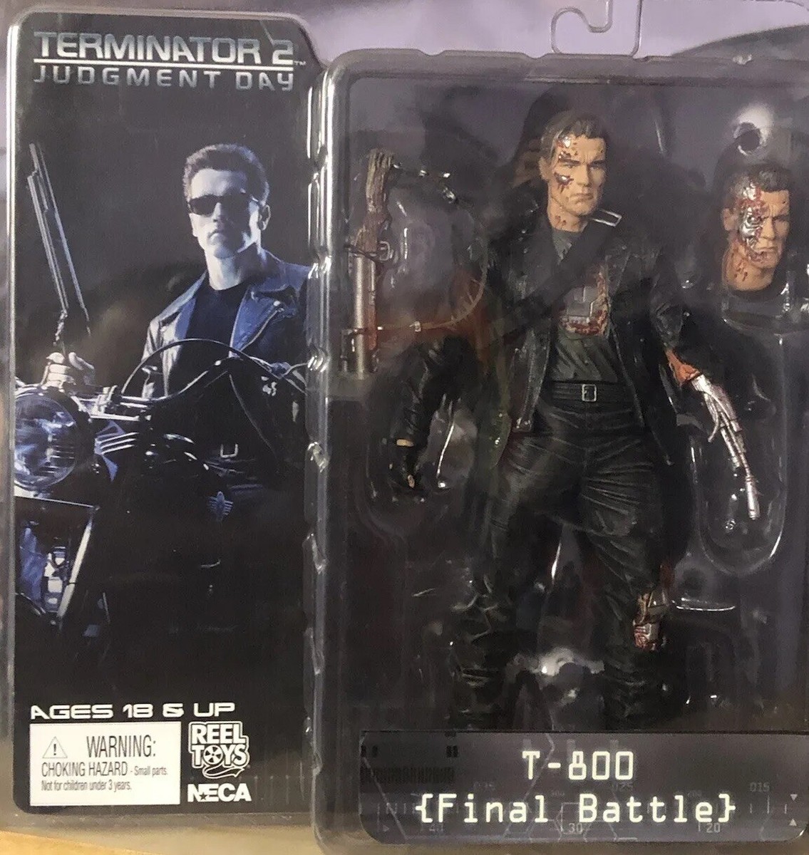 Neca Terminator 2 Judgment Day T-800 FINAL BATTLE | eBay