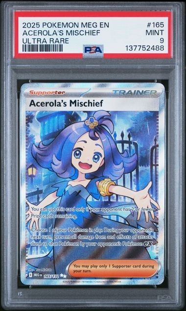 Acerola's Mischief 165/132 Me01: Mega Evolution Holo for sale