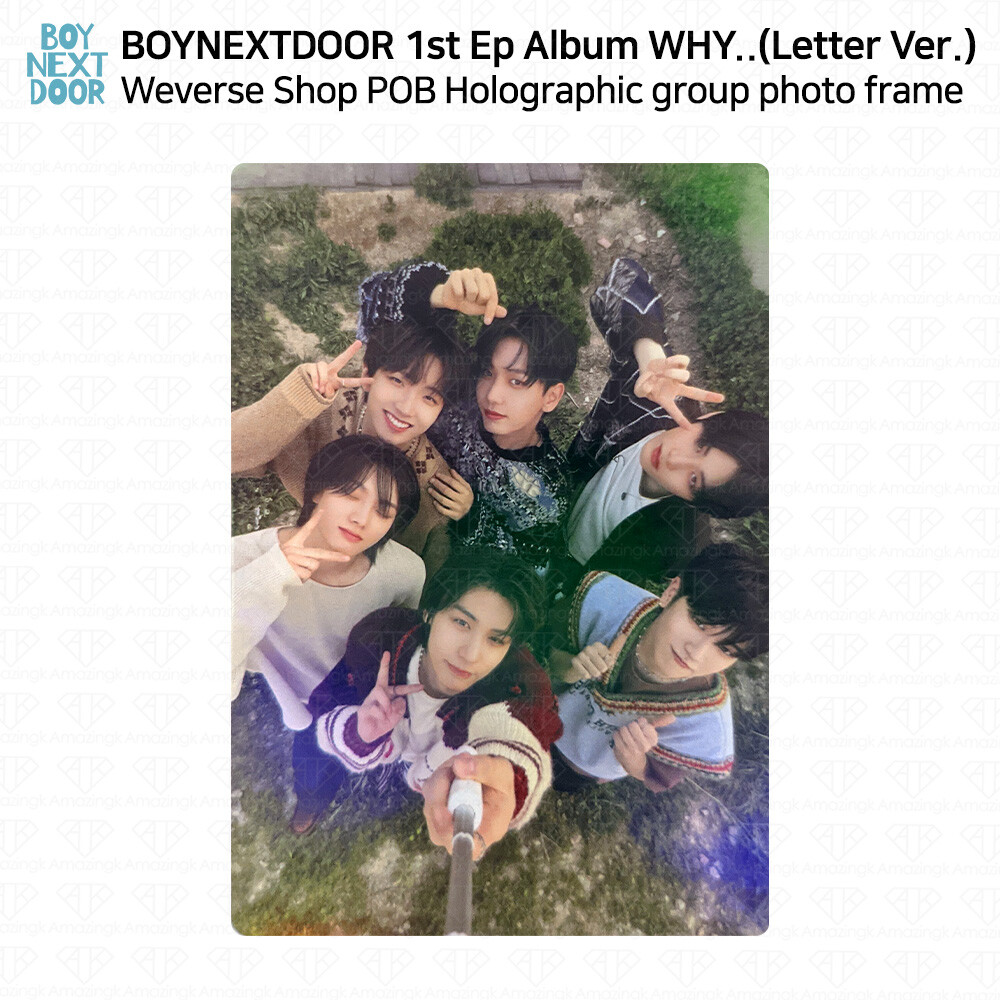 BOYNEXTDOOR 1st Ep Album WHY.. Weverse Shop POB Photocard Holder