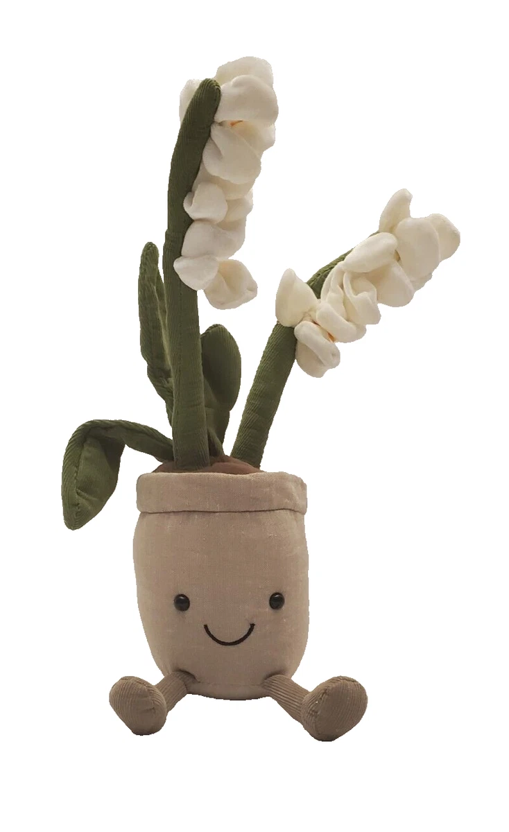 Jellycat AMUSEABLE CREAM ORCHID Soft Plush Toy RETIRED & RARE Cute