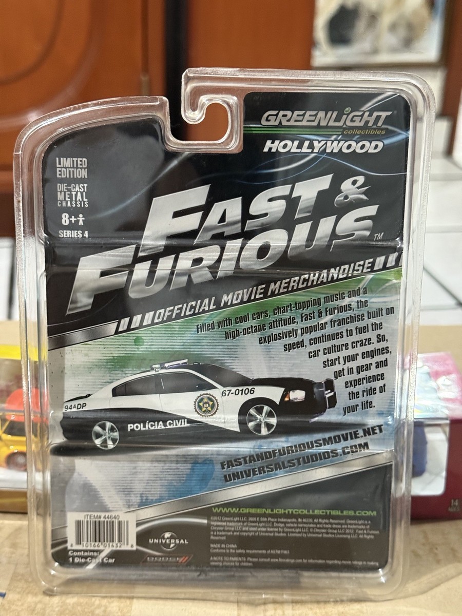 Greenlight 2012 Fast & Furious 2010 Rio Police Dodge Charger lot 3