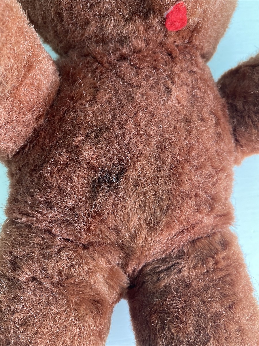 Vintage Knickerbocker 11” Teddy Bear Musical Works Plush Animals