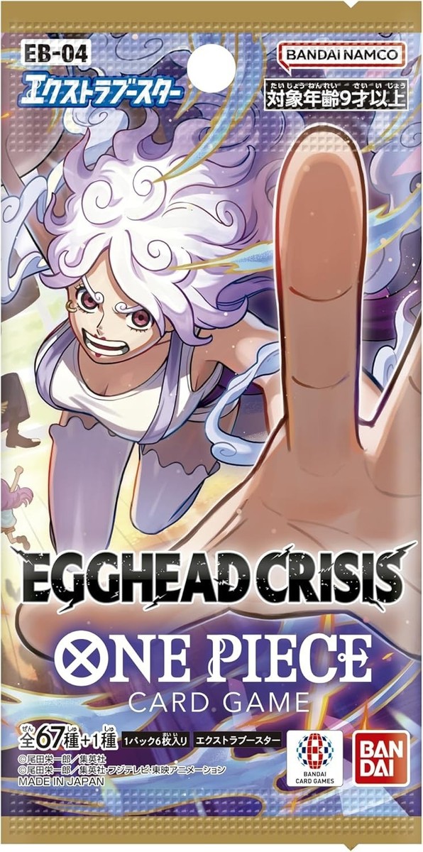 ONE PIECE Card Egghead Crisis EB-04 EB04 Box Japanese SEALED