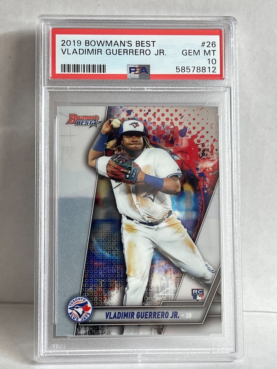 Graded 2019 Bowman's Best Vladimir Vlad Guerrero Jr. #26 Rookie RC