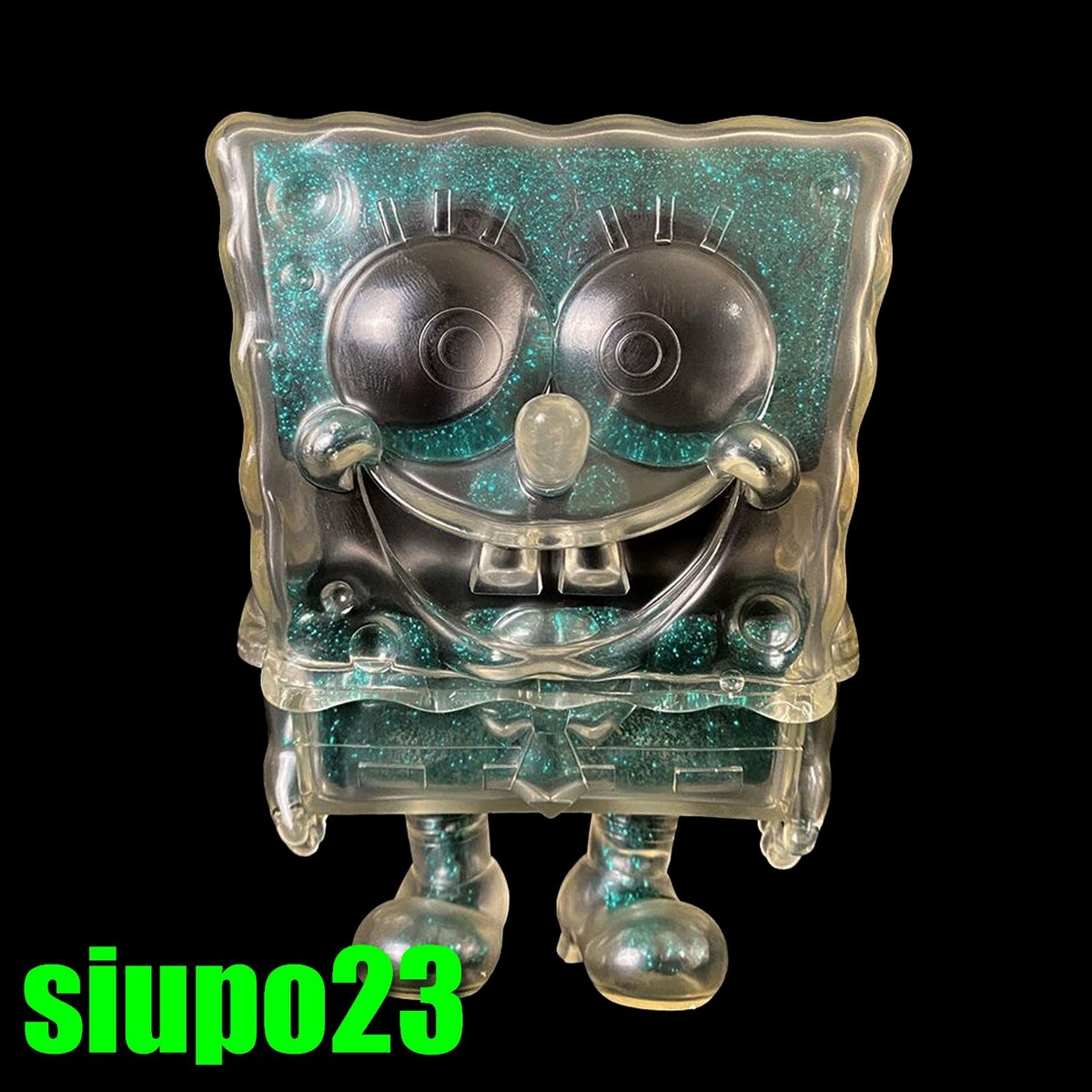 SECRET BASE JAPAN SPONGEBOB X-RAY DX FULL GREEN GLITTER | eBay