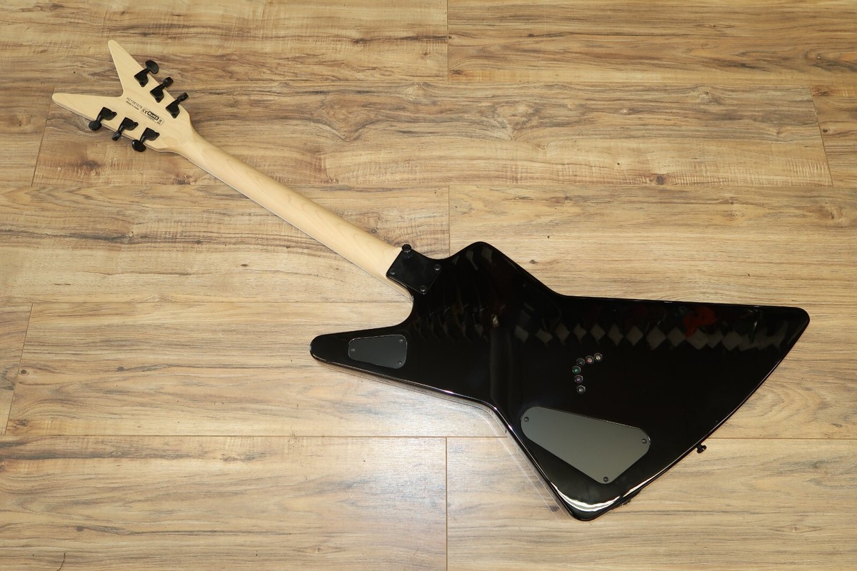 Dean Guitars 6 String ZX Quilt Maple Electric Guitar, Trans