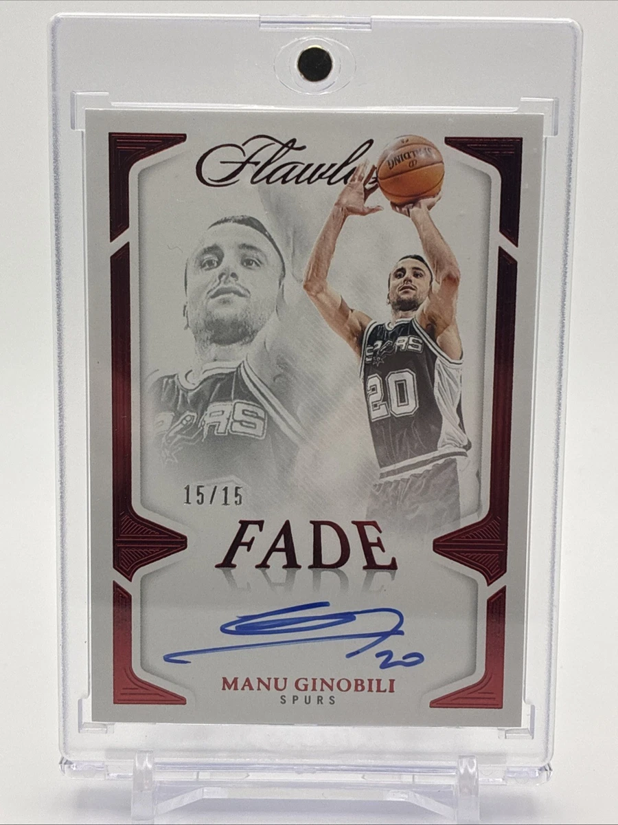 Panini Manu Ginobili Basketball Autographed Sports Trading Cards
