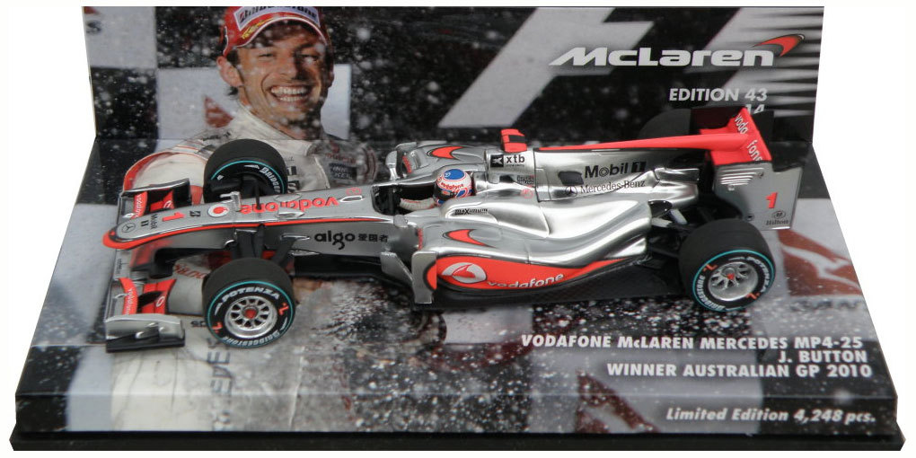 Minichamps 530104311, McLaren Mercedes MP4-25 (Jenson Button