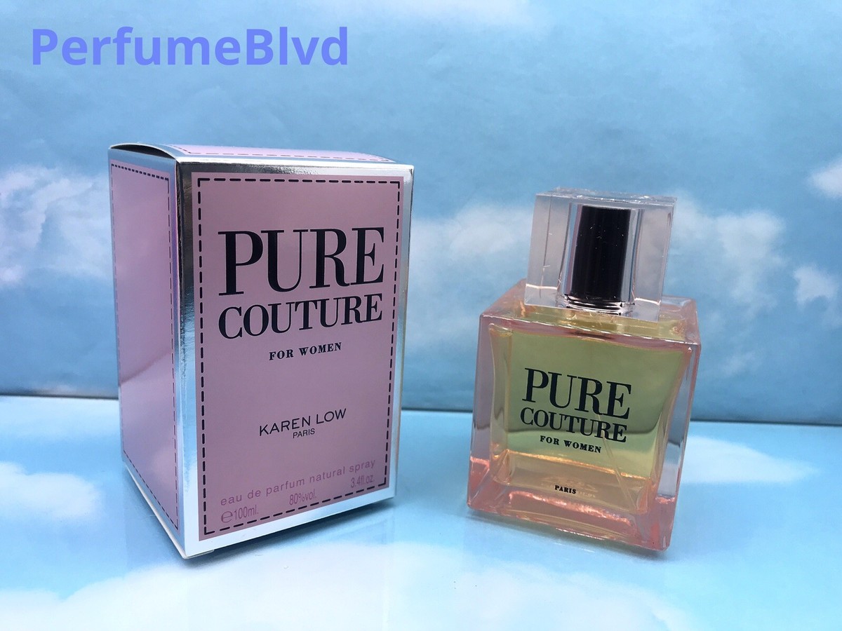 PURE COUTURE BY KAREN LOW 3.4 FL.OZ 100 ML EAU DE PARFUM SPRAY IN