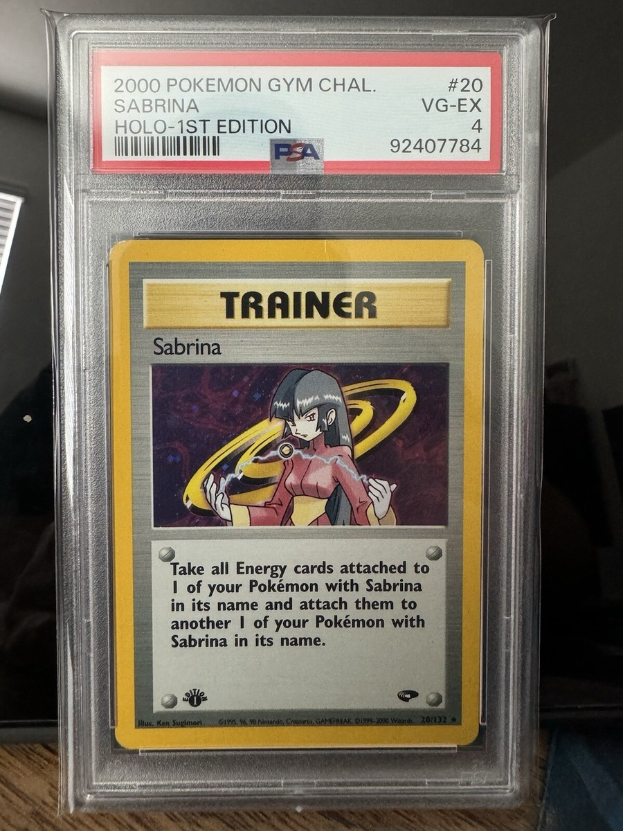 Sabrina 20/132 Gym Challenge Holo for sale online | eBay