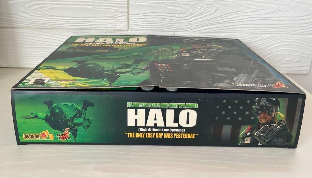 U.S. Navy Seal Team2 HALO Night Ops Jumper Figure Hobby Doll Hot