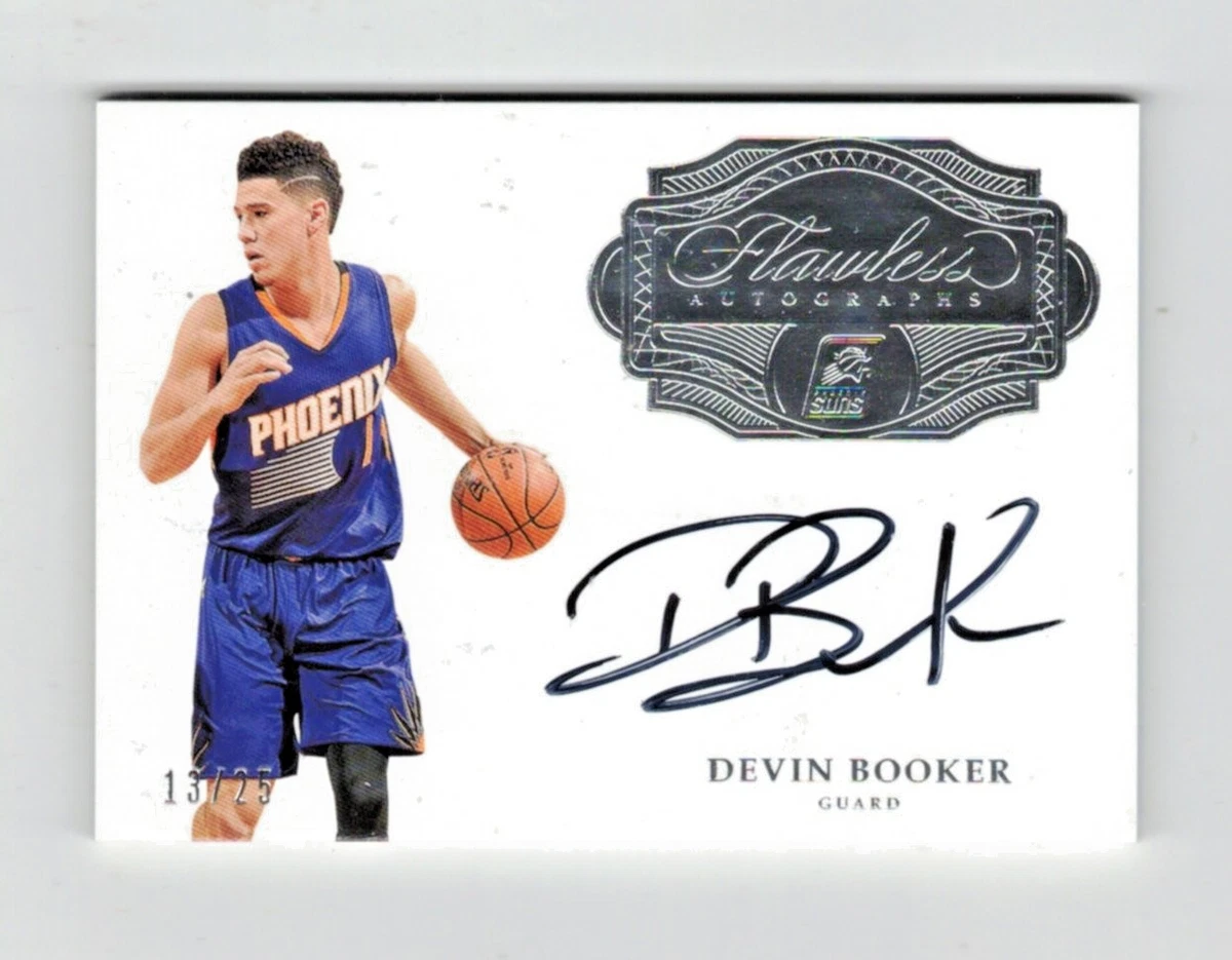 Devin Booker Basketball Original Autographed Sports Trading Cards