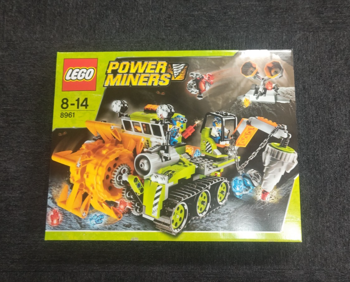 LEGO Power Miners Crystal Sweeper 8961 In 2009 New Retired | eBay
