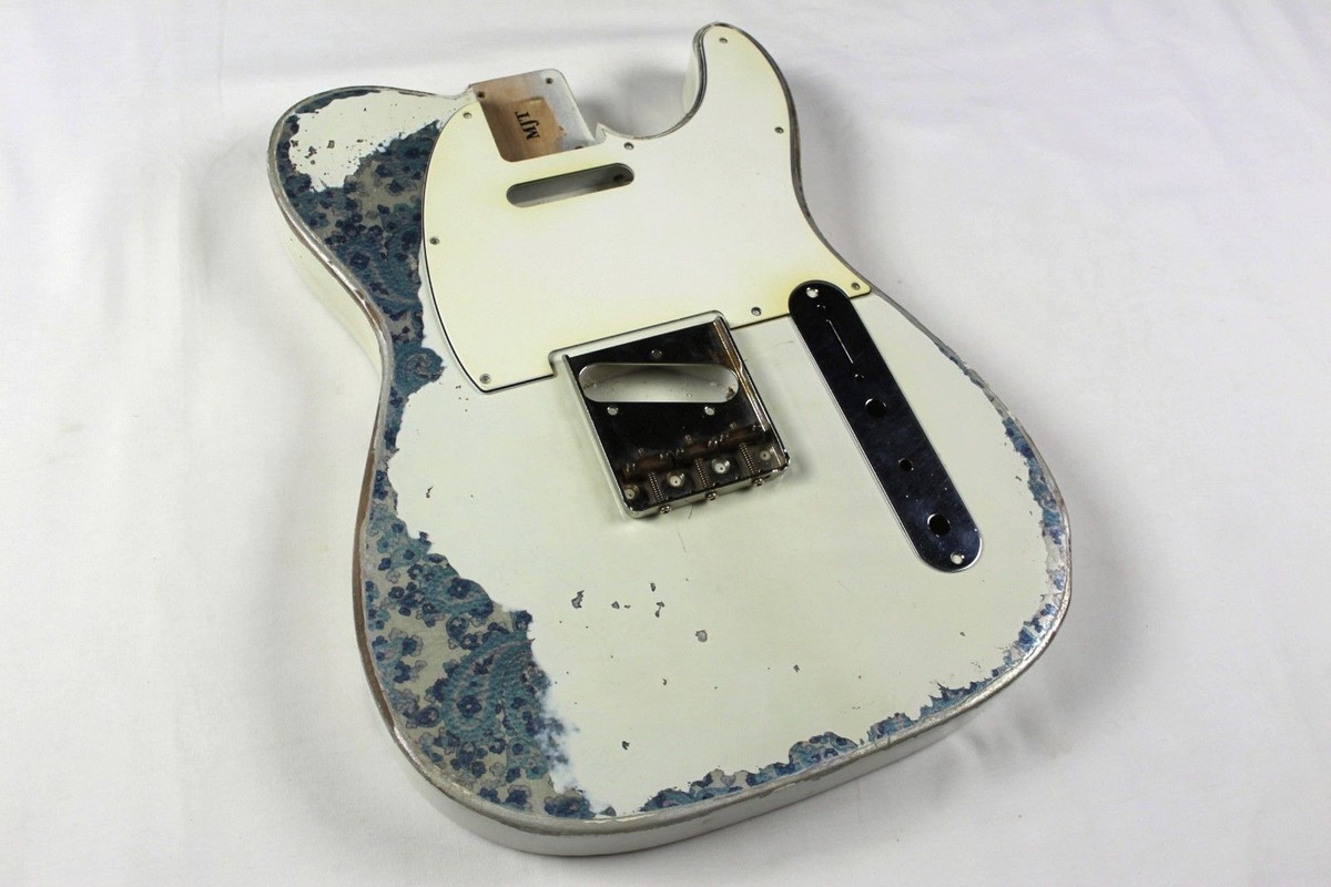 MJT Official Custom Order Vintage Aged Nitro Guitar Body Mark