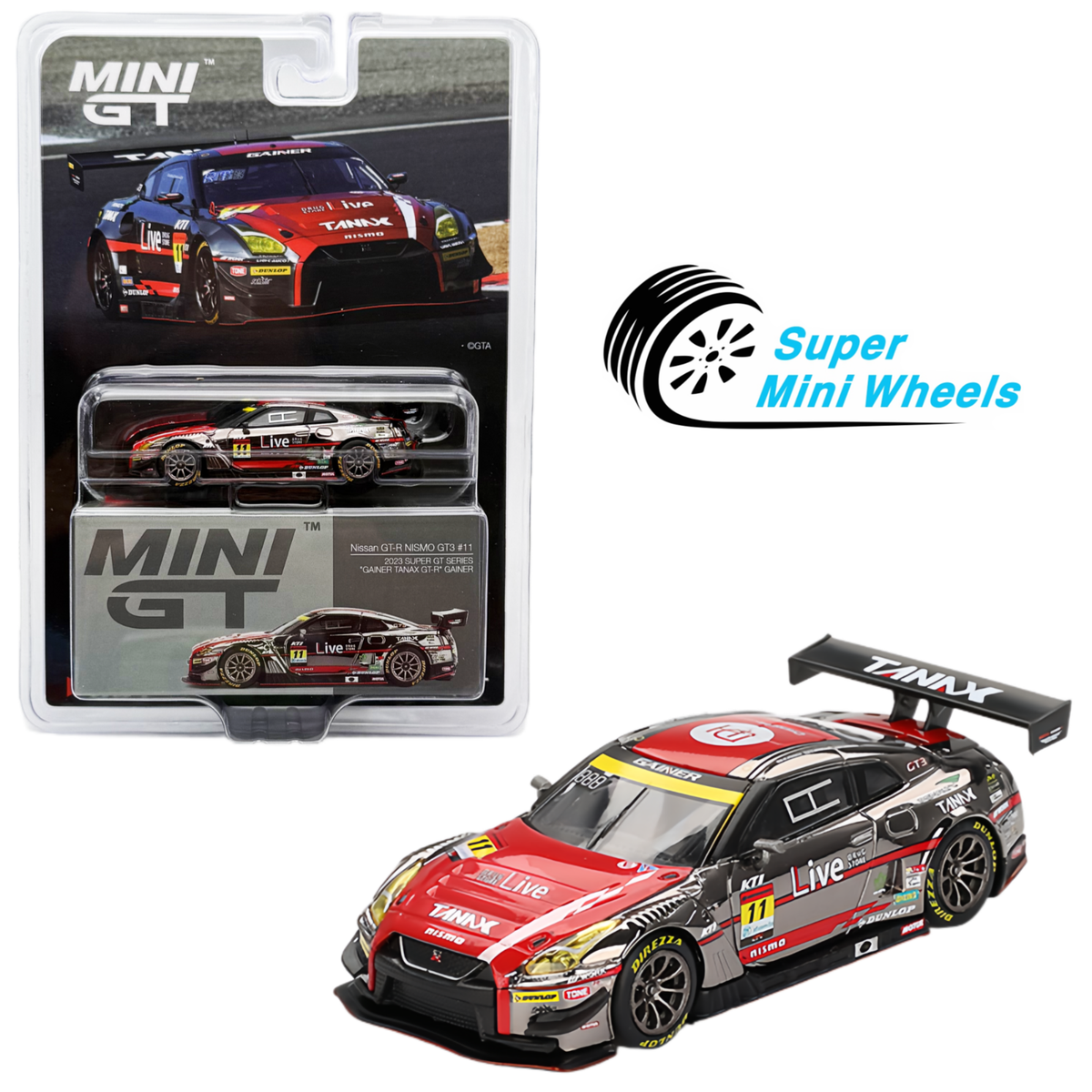 Mini GT 1:64 Nissan GT-R NISMO GT3 #11 