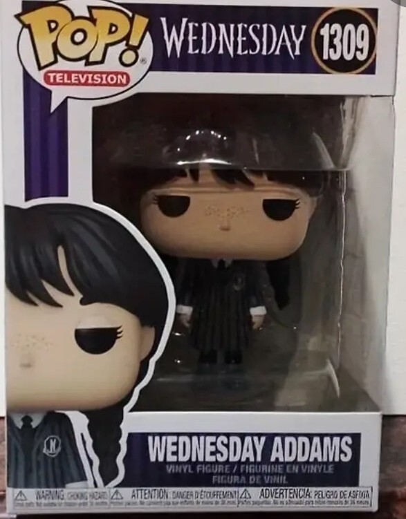 In Stock Funko Pop! Wednesday Addams #1309 Jenna Ortega ☆ TV