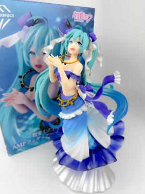 Hatsune Miku Figure Princess AMP Mermaid Ver. 23cm Taito from